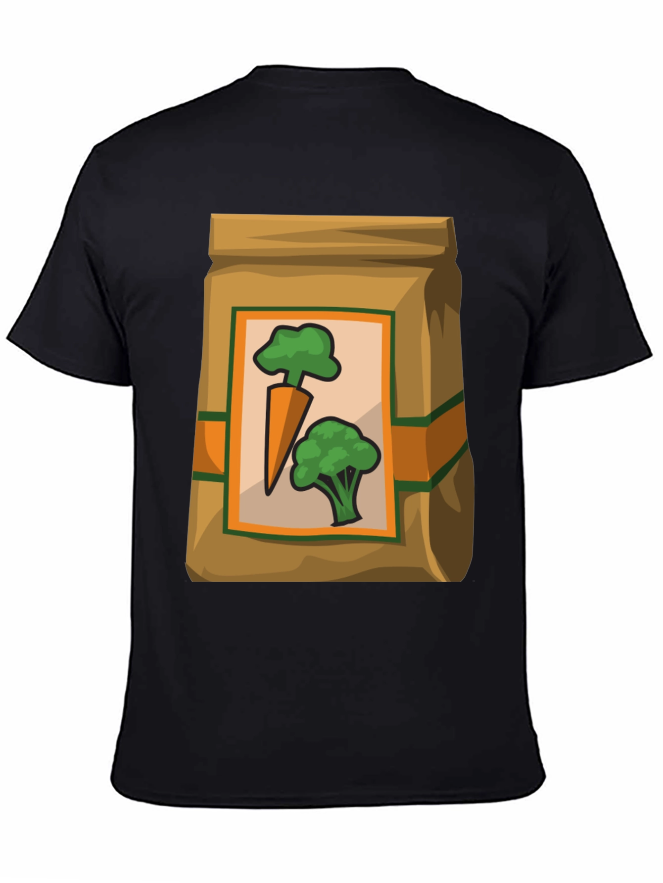 Veggie Sack Cartoon T-Shirt