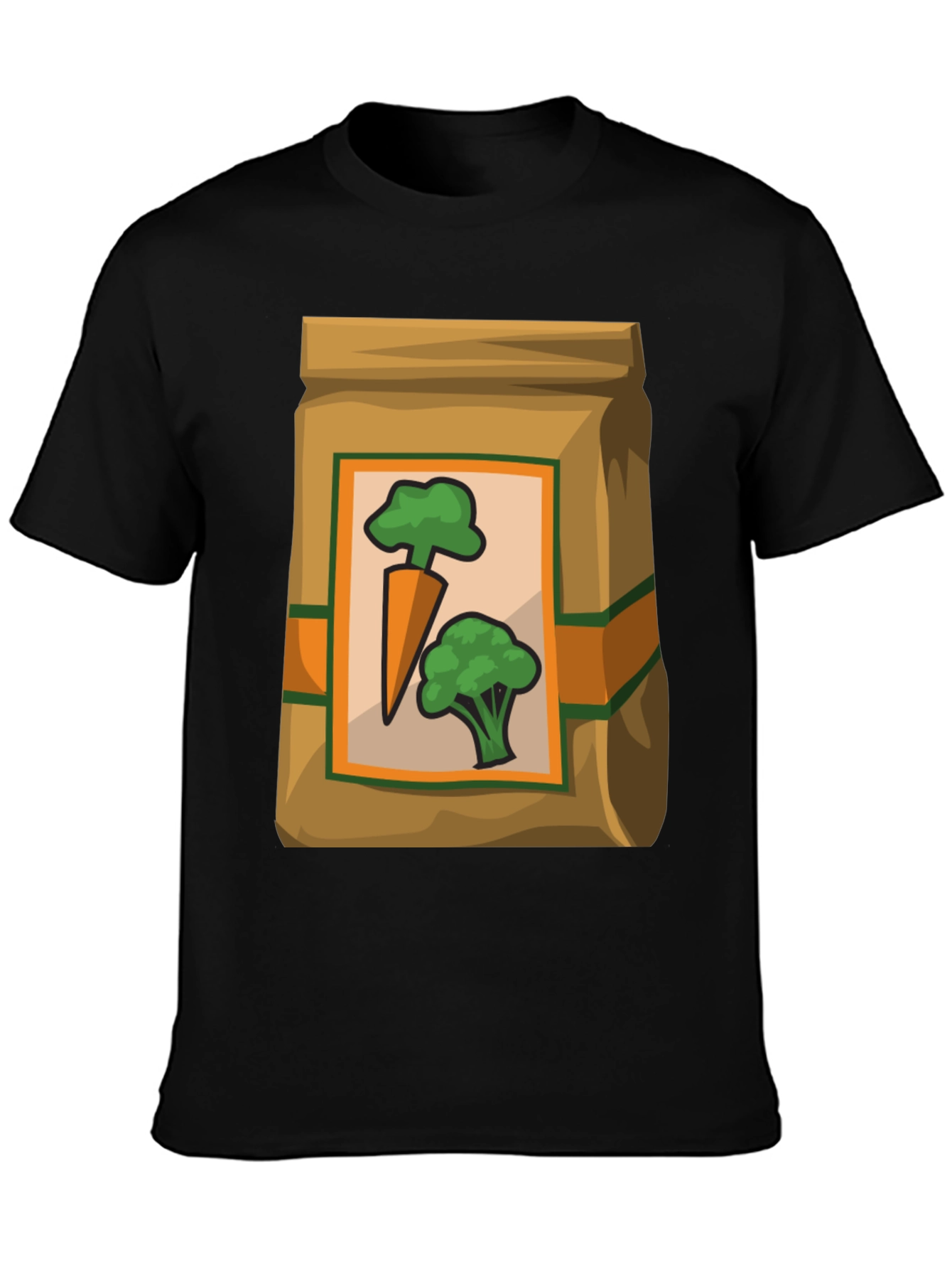 Veggie Sack Cartoon T-Shirt