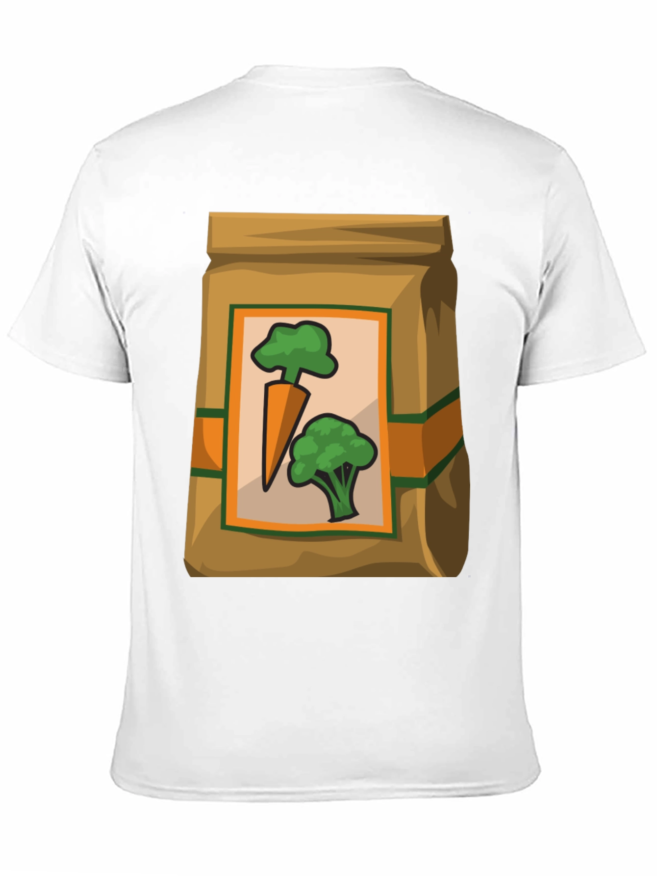 Veggie Sack Cartoon T-Shirt