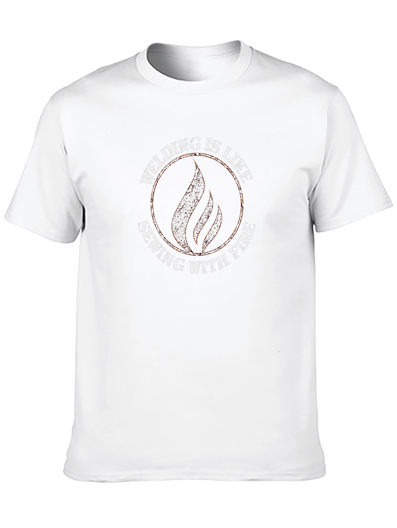 Welding Is Like Sewing With Fire T-Shirt