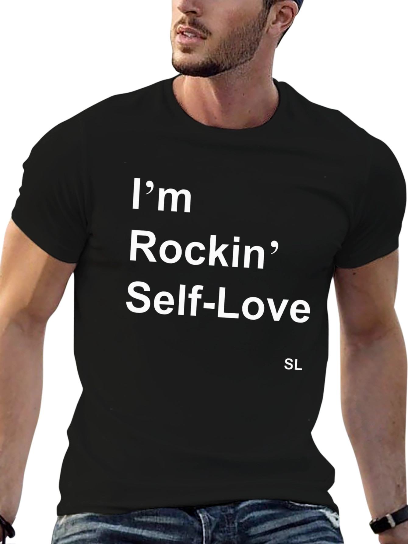 Rockin Self-Love Black T-Shirt