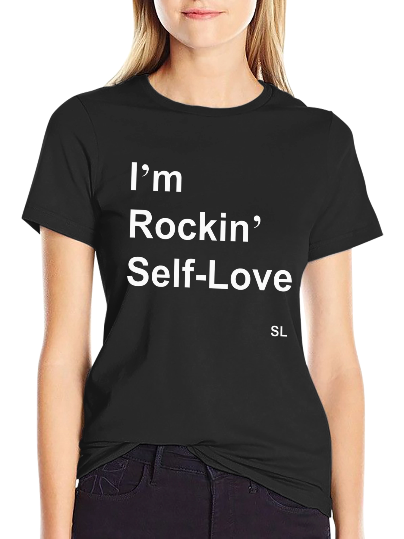 Rockin Self-Love Black T-Shirt