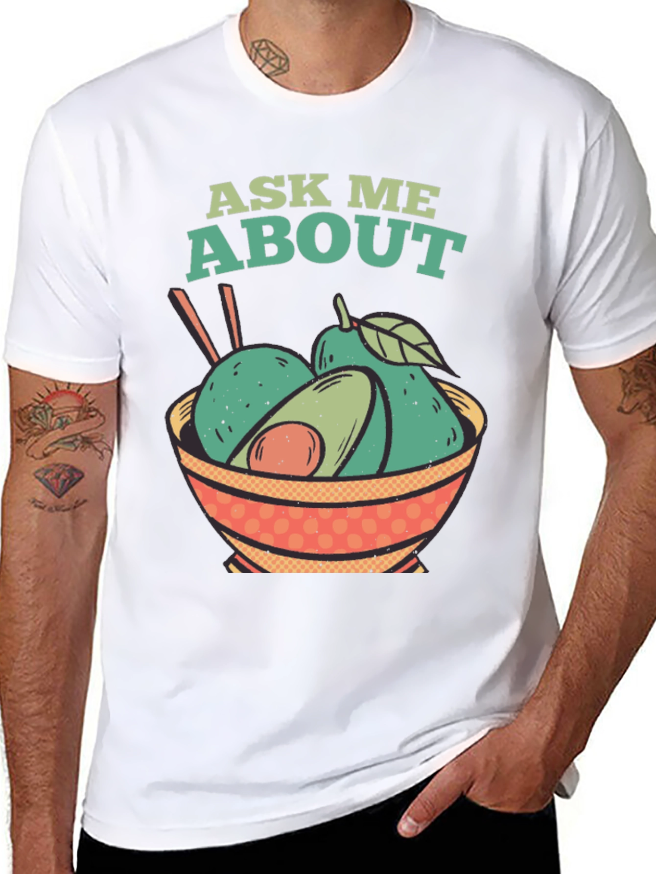 Ask Me About Avocados T-Shirt