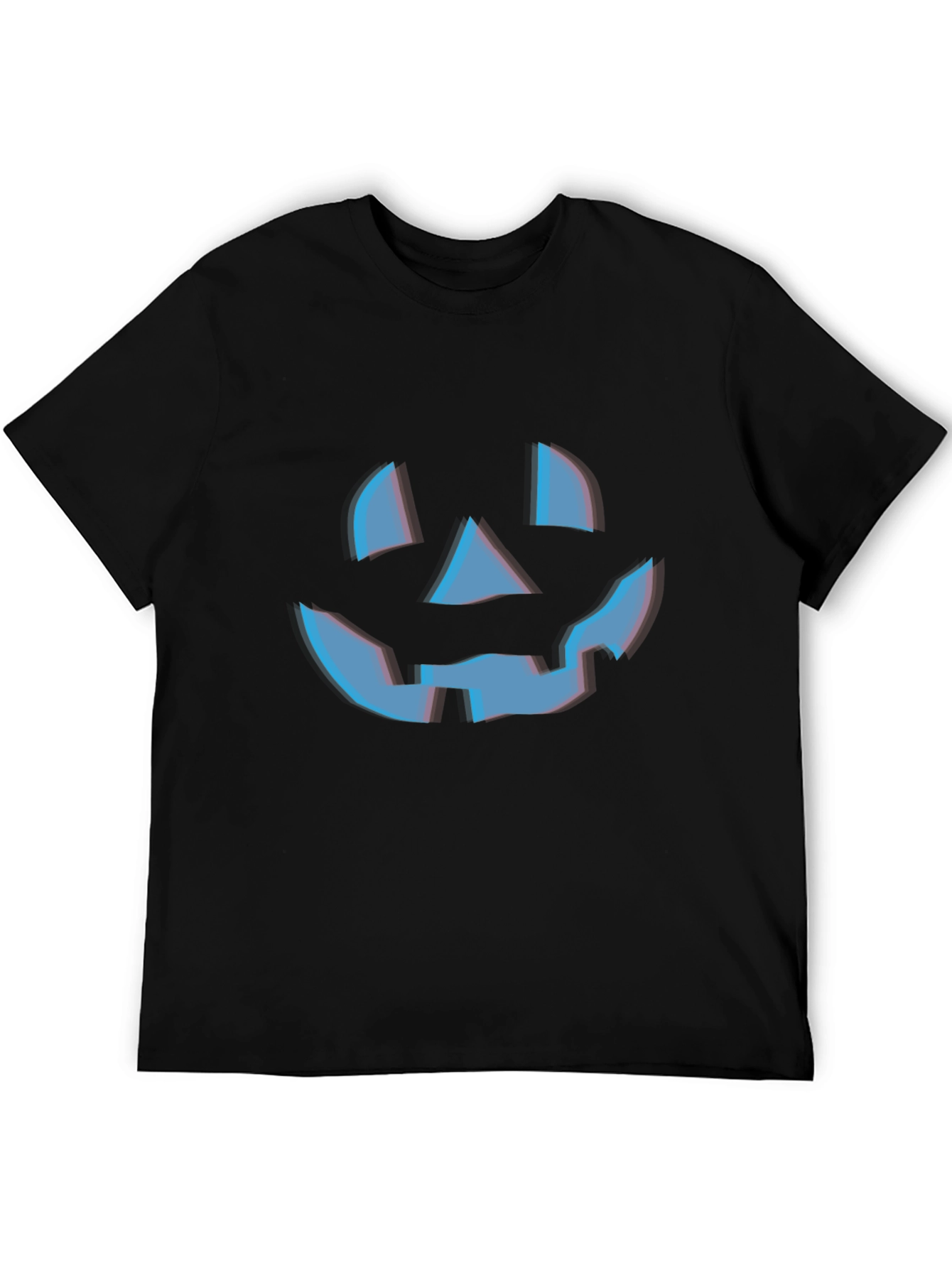Halloween Pumpkin Face Graphic Tee