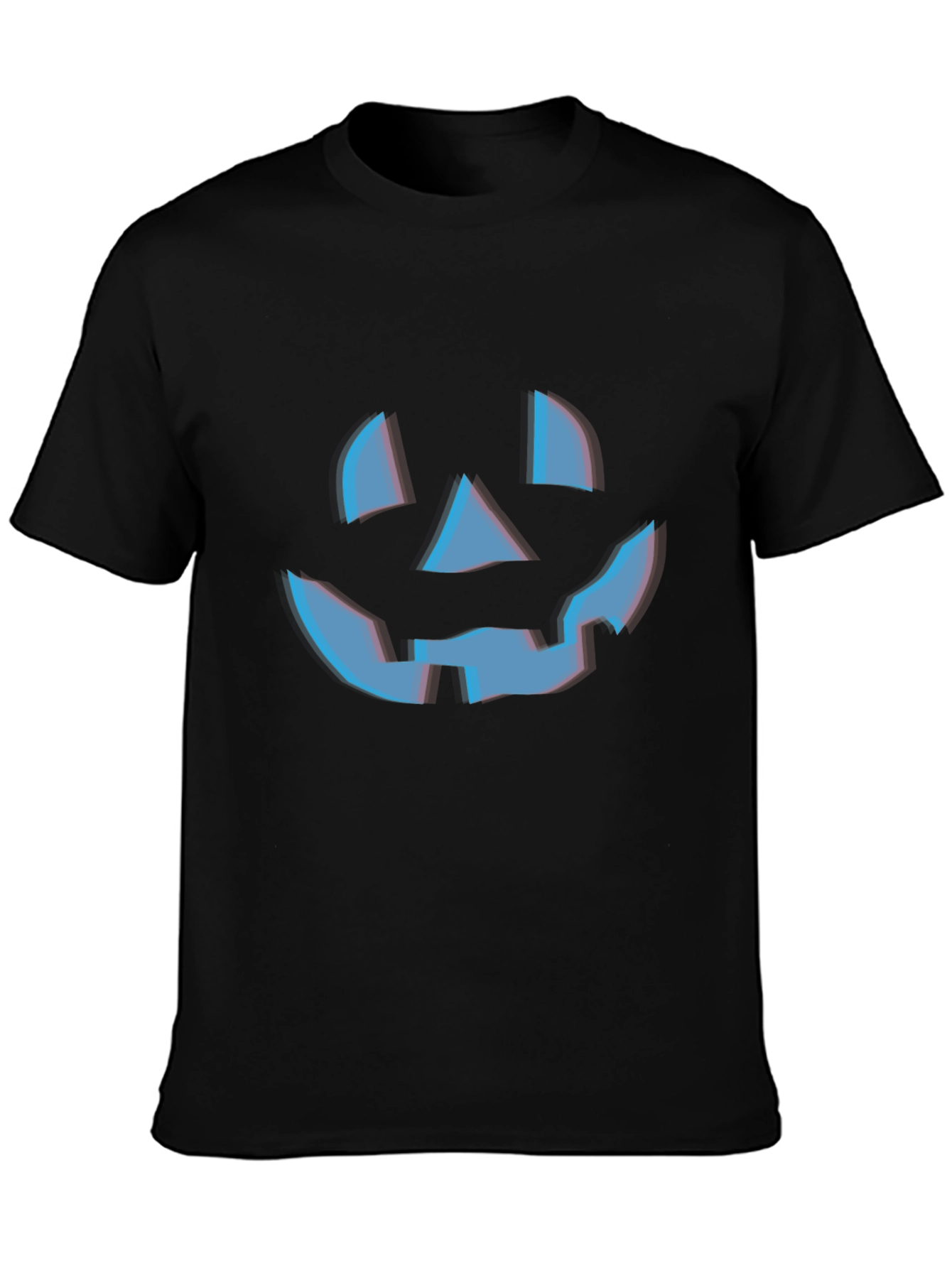 Halloween Pumpkin Face Graphic Tee