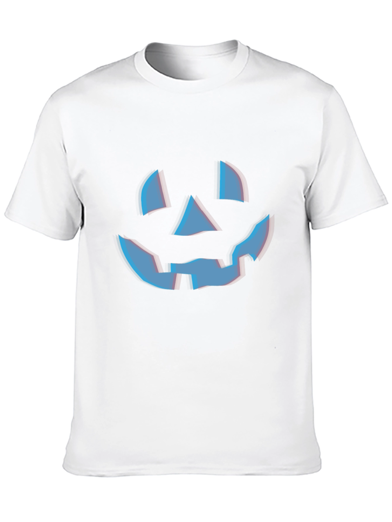 Halloween Pumpkin Face Graphic Tee