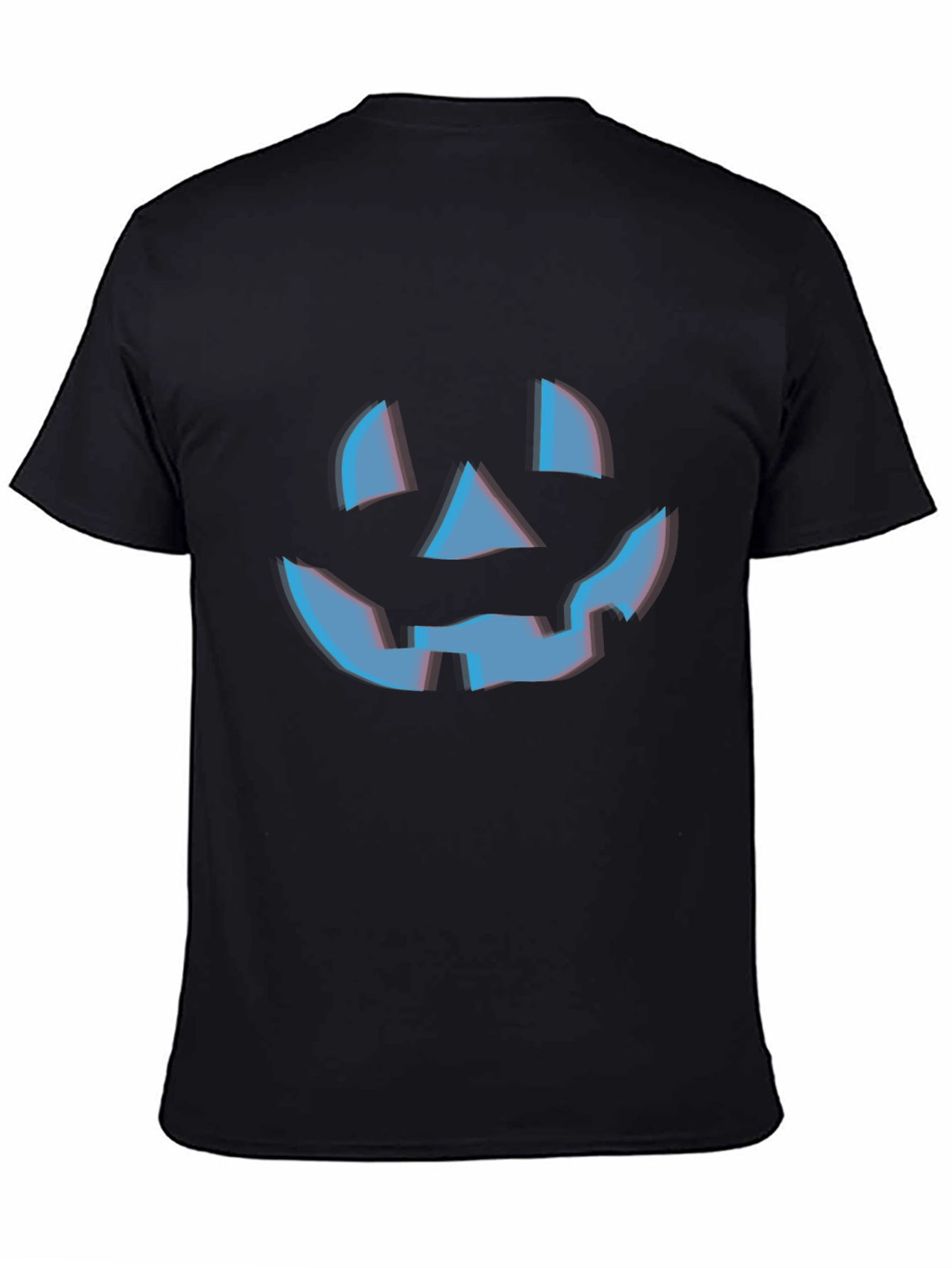 Halloween Pumpkin Face Graphic Tee