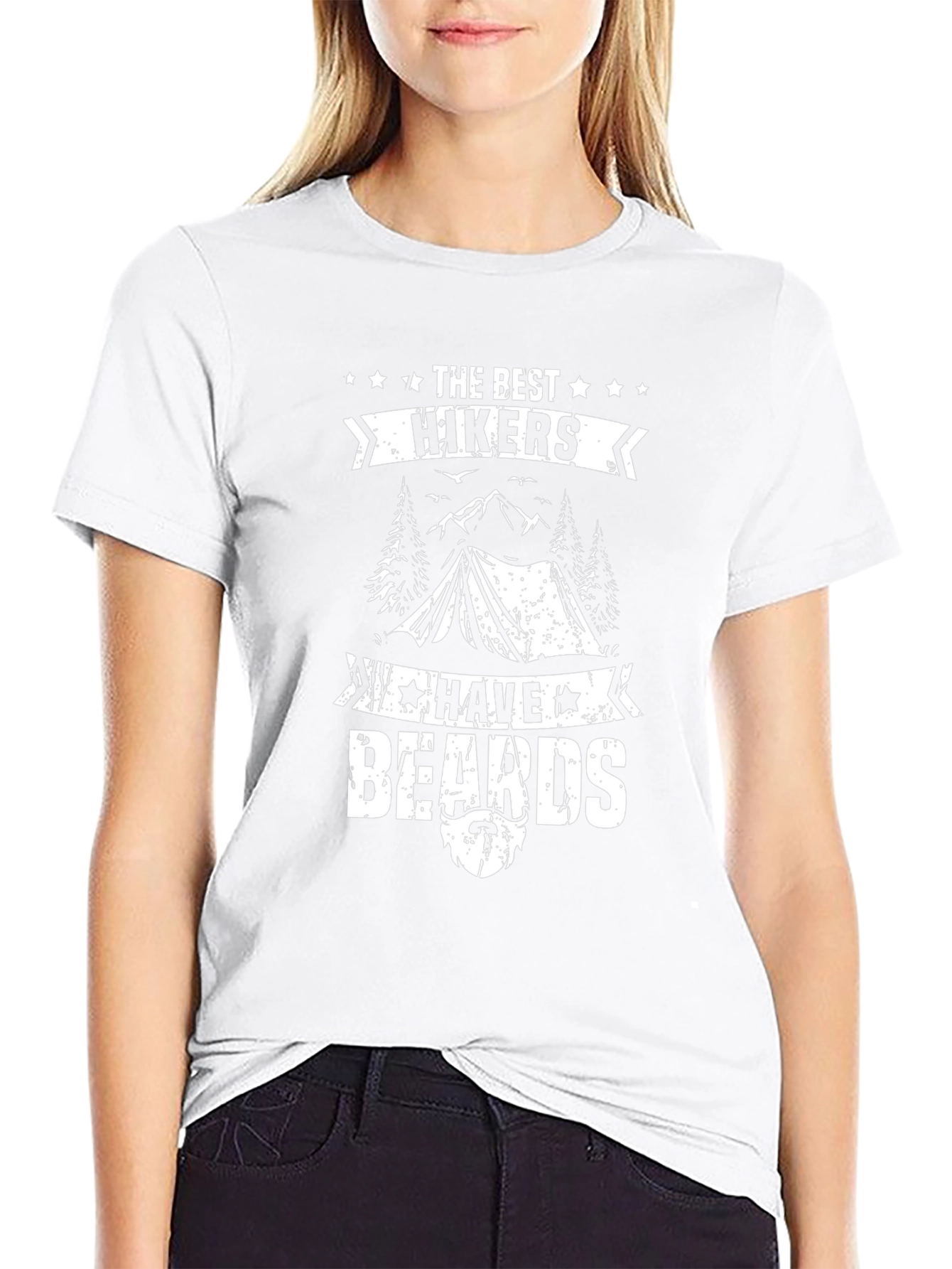 Best Hikers Have Beards Graphic T-Shirt