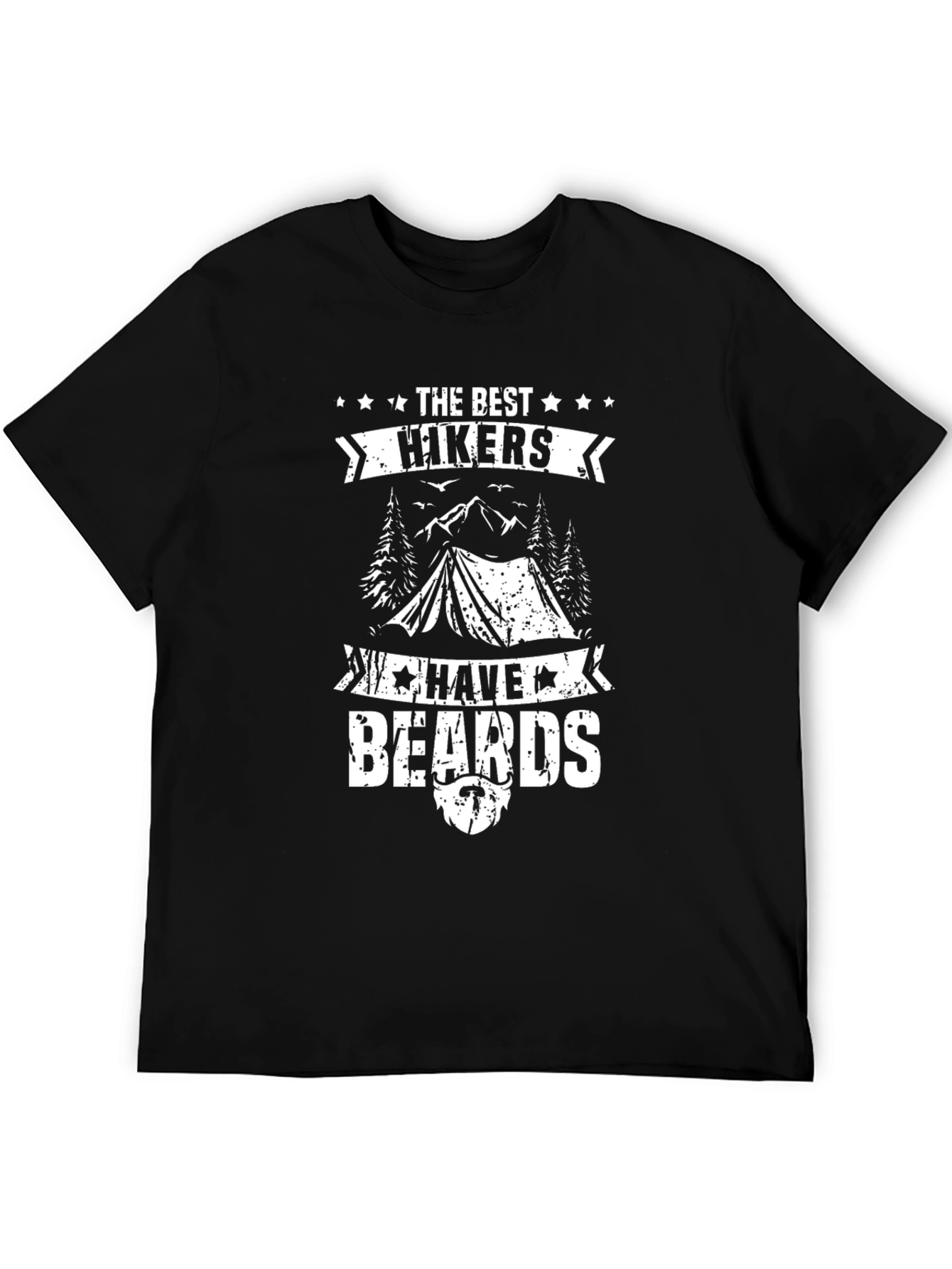 Best Hikers Have Beards Graphic T-Shirt