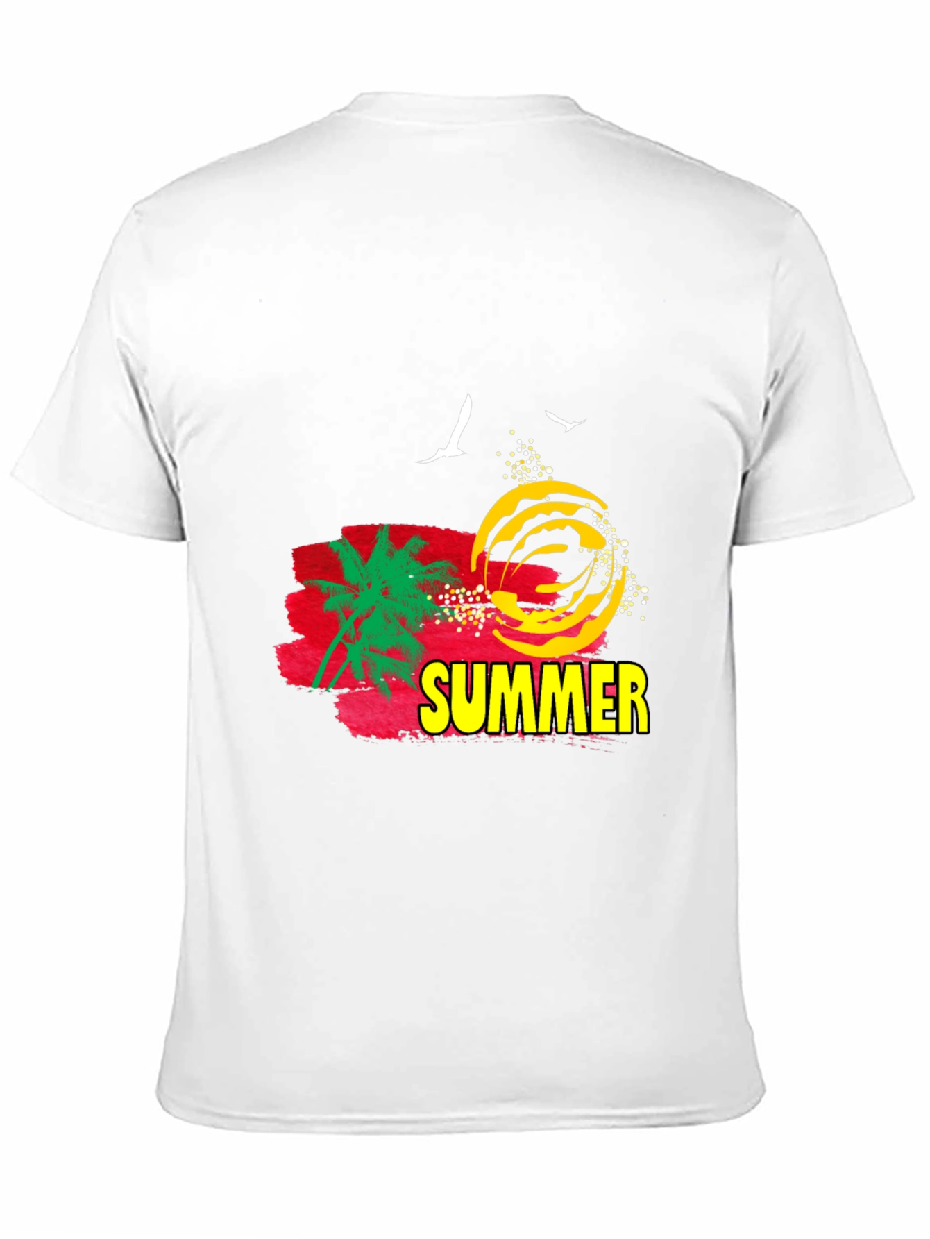 Summer Graphic T-Shirt - Black