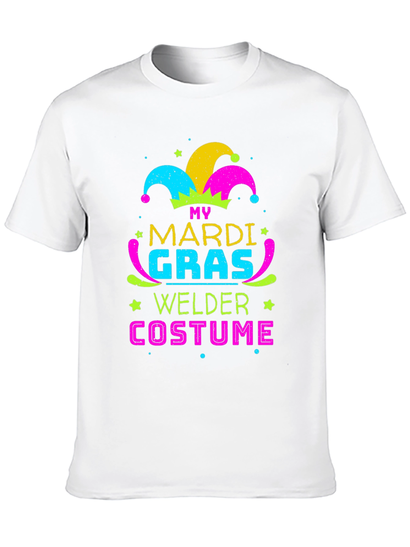 Mardi Gras Welder Costume T-Shirt