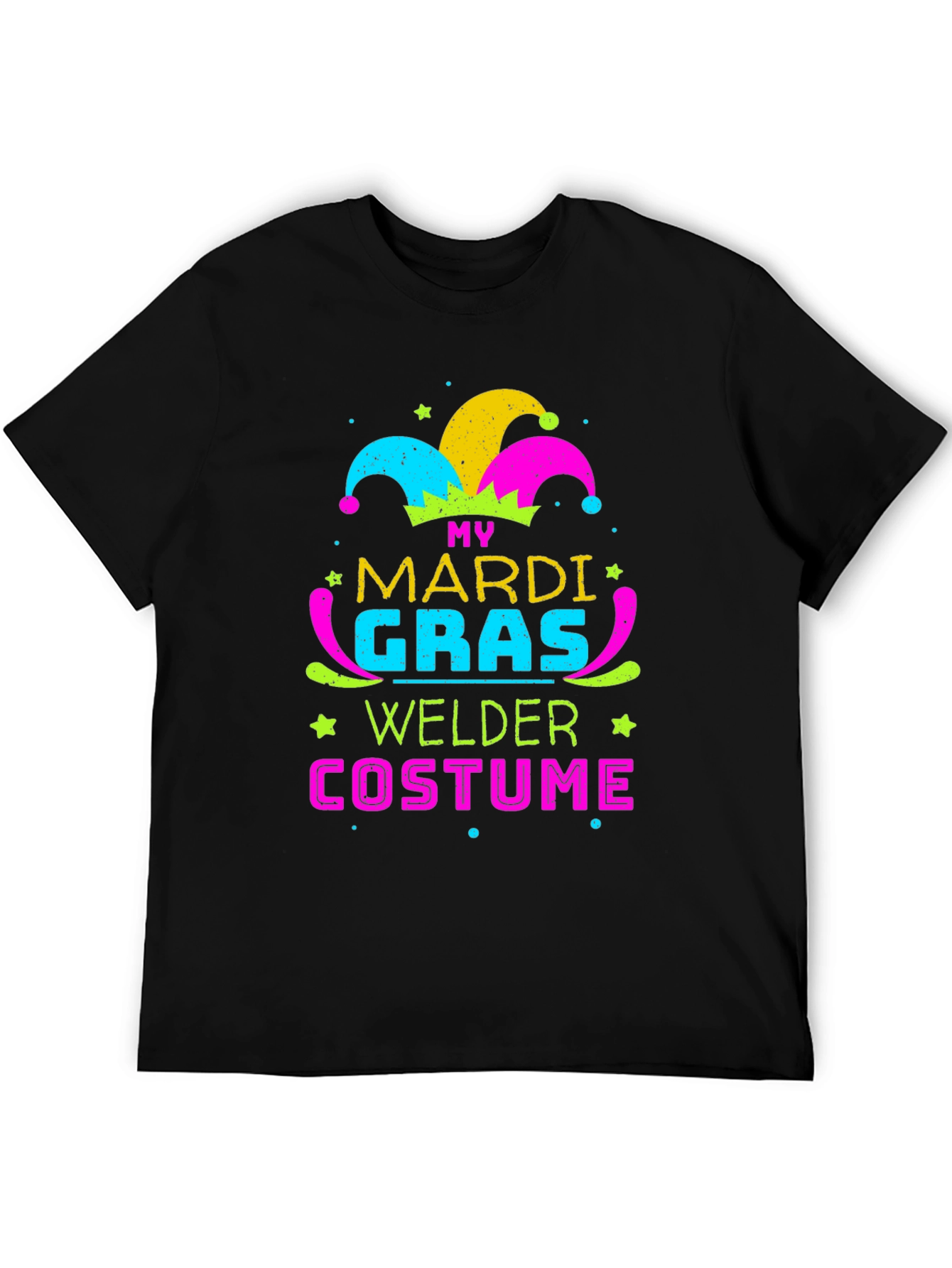 Mardi Gras Welder Costume T-Shirt