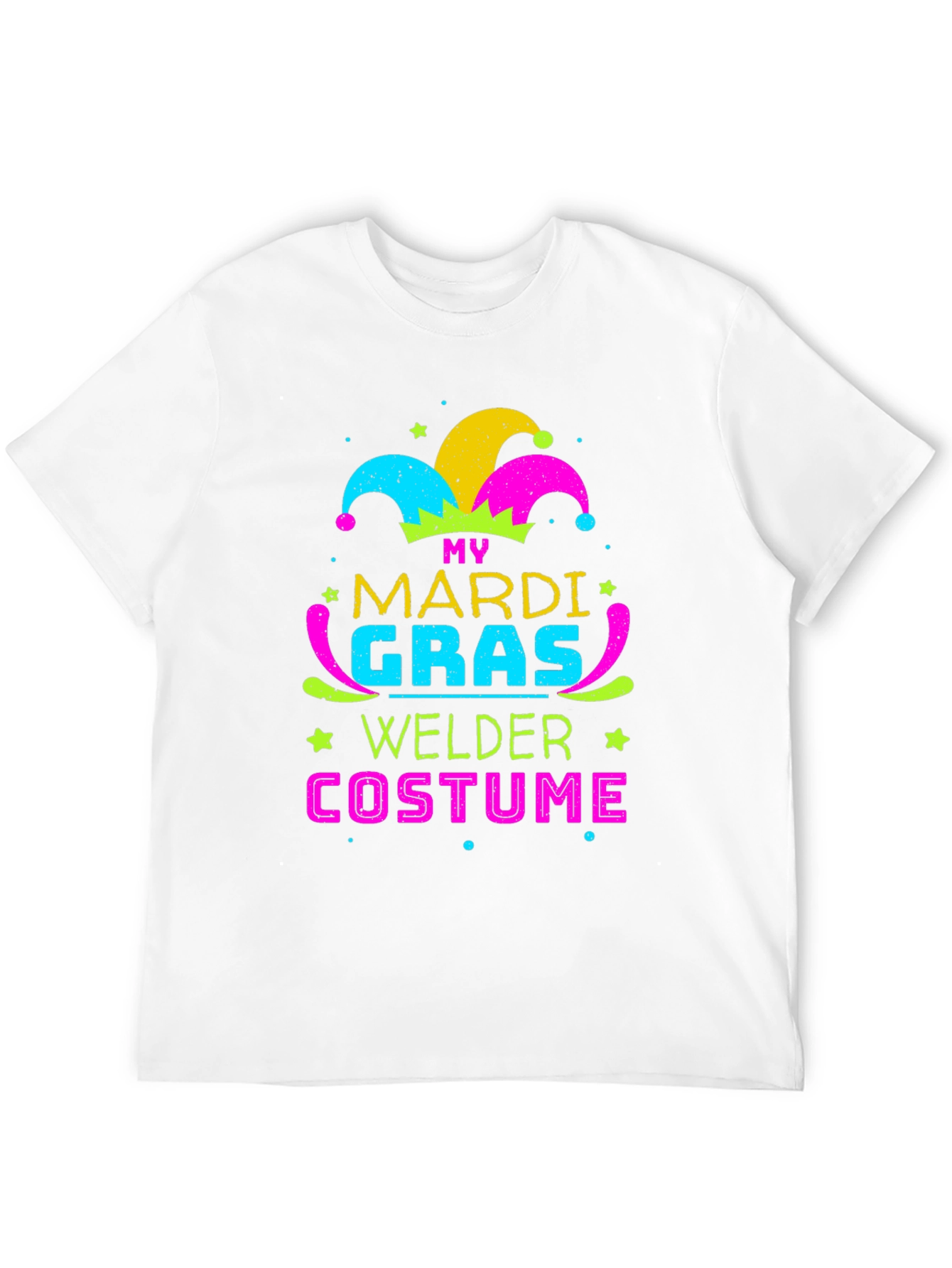 Mardi Gras Welder Costume T-Shirt