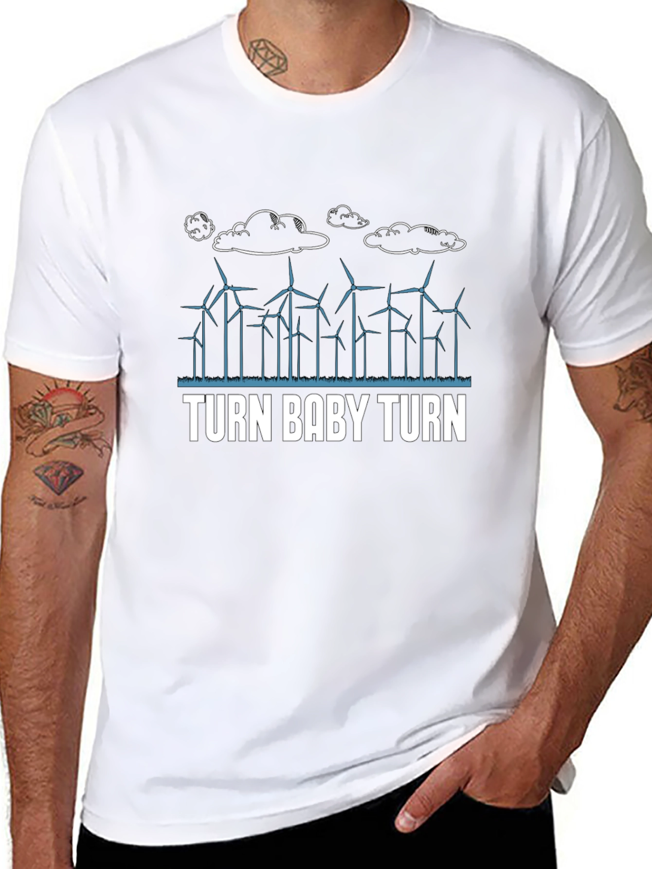 Turn Baby Turn Graphic T-Shirt