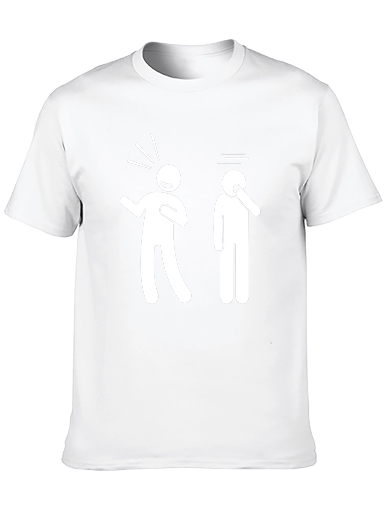 Funny Stick Figure Graphic T-Shirt