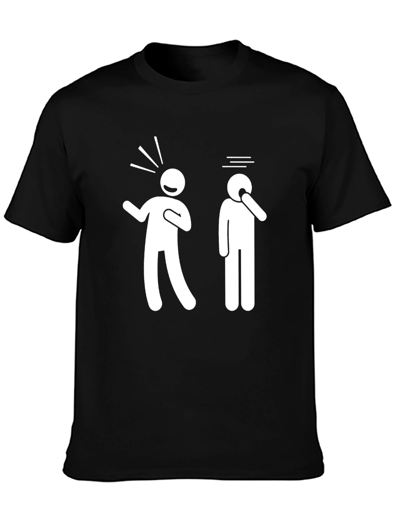 Funny Stick Figure Graphic T-Shirt
