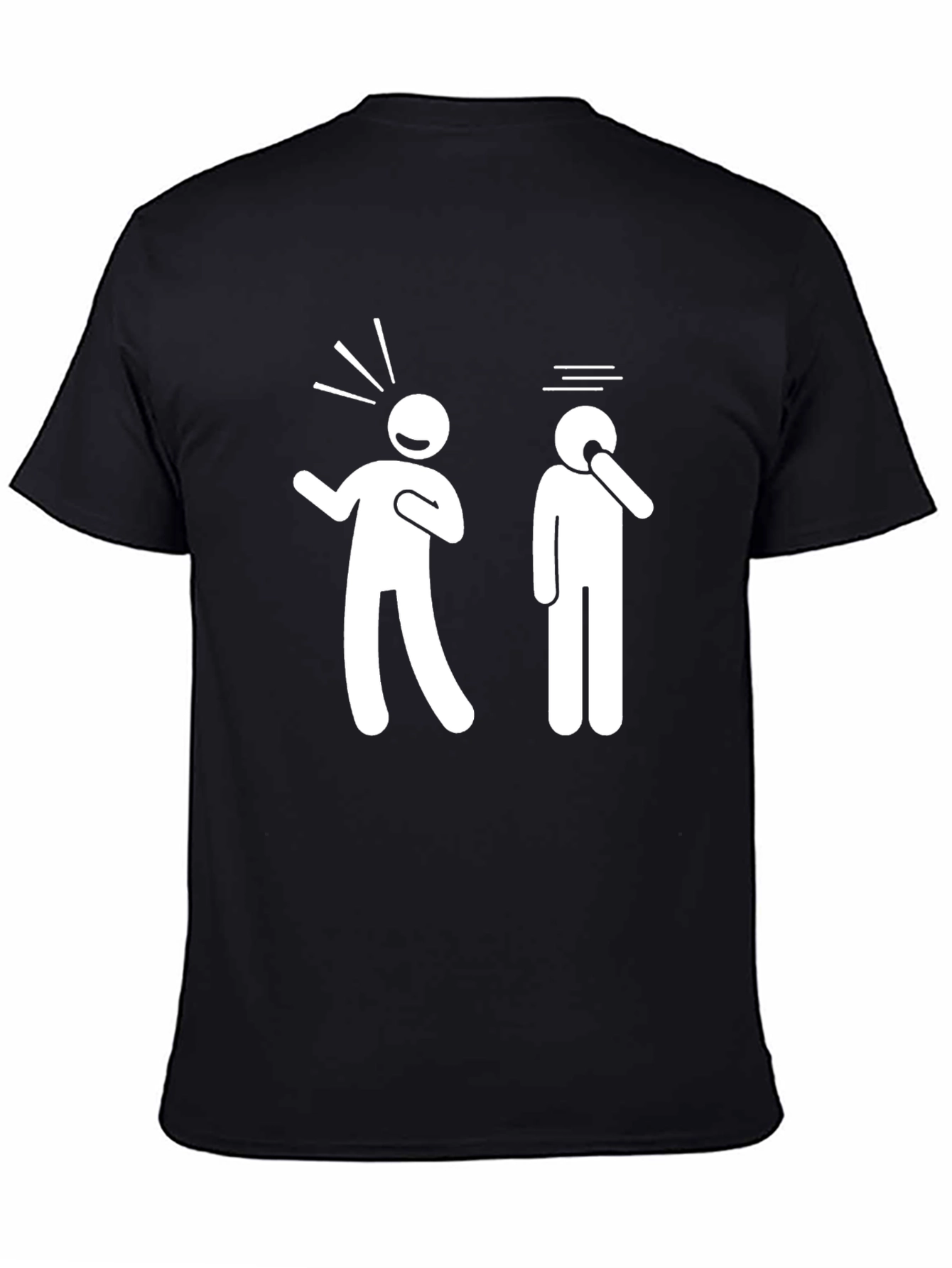 Funny Stick Figure Graphic T-Shirt