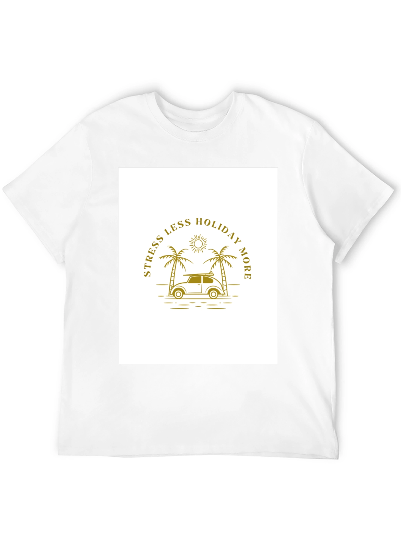 Holiday Mode T-Shirt - Palm Tree Graphic Tee