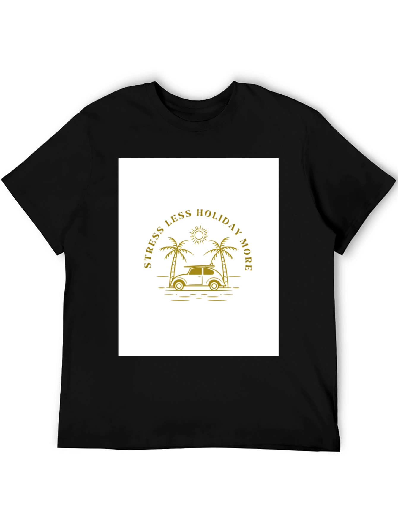 Holiday Mode T-Shirt - Palm Tree Graphic Tee