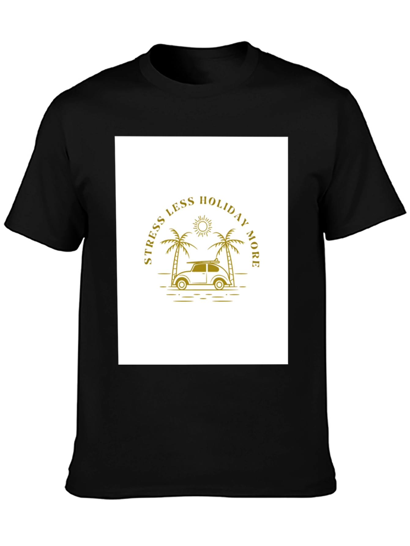 Holiday Mode T-Shirt - Palm Tree Graphic Tee