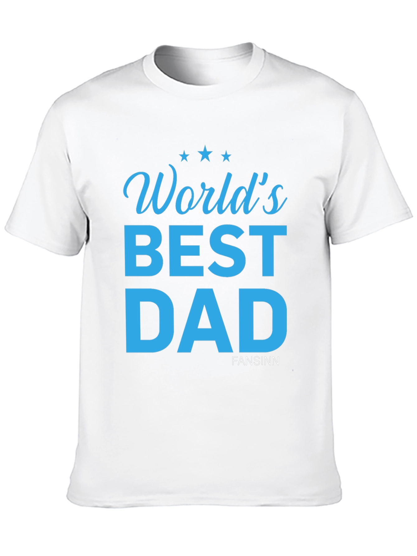 Worlds Best Dad T-Shirt - Fathers Day Gift