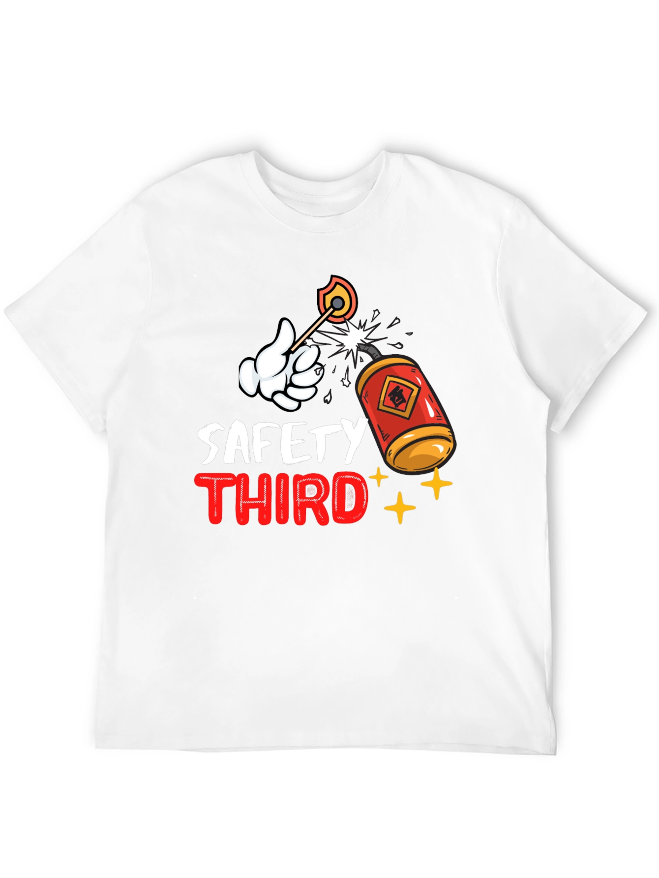 Safety Third Graphic T-Shirt