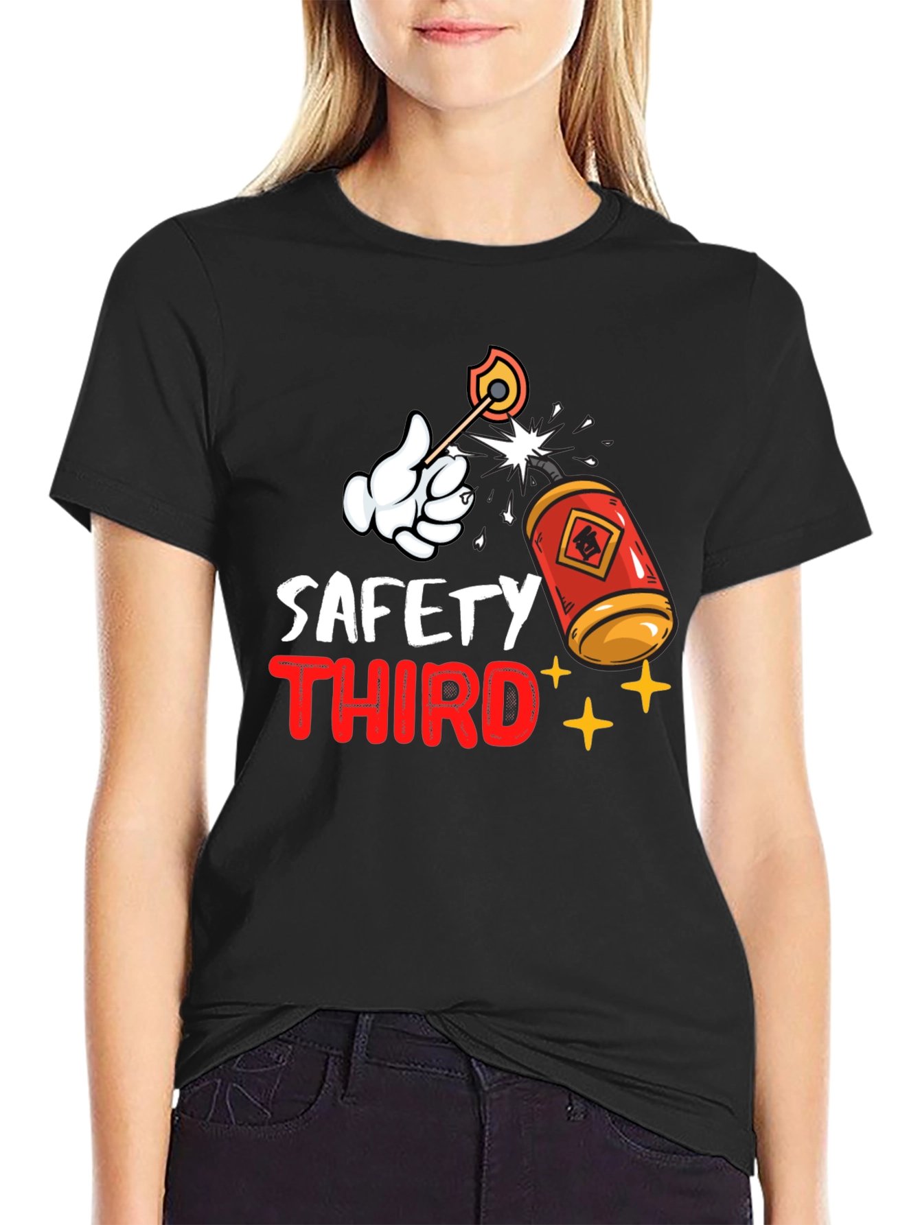 Safety Third Graphic T-Shirt