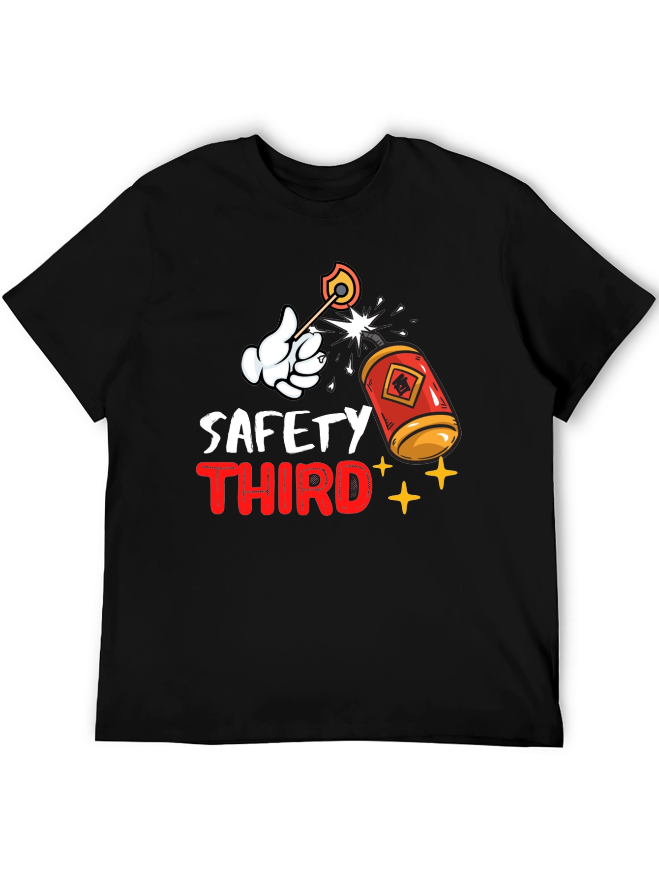 Safety Third Graphic T-Shirt