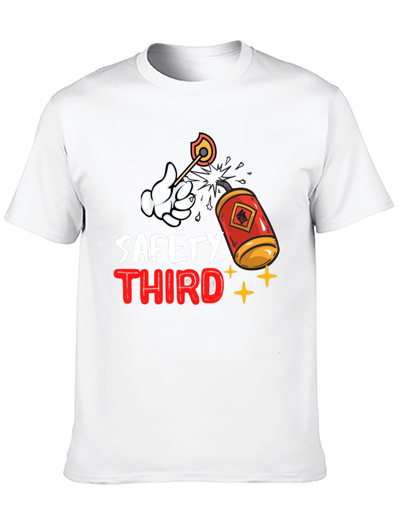 Safety Third Graphic T-Shirt