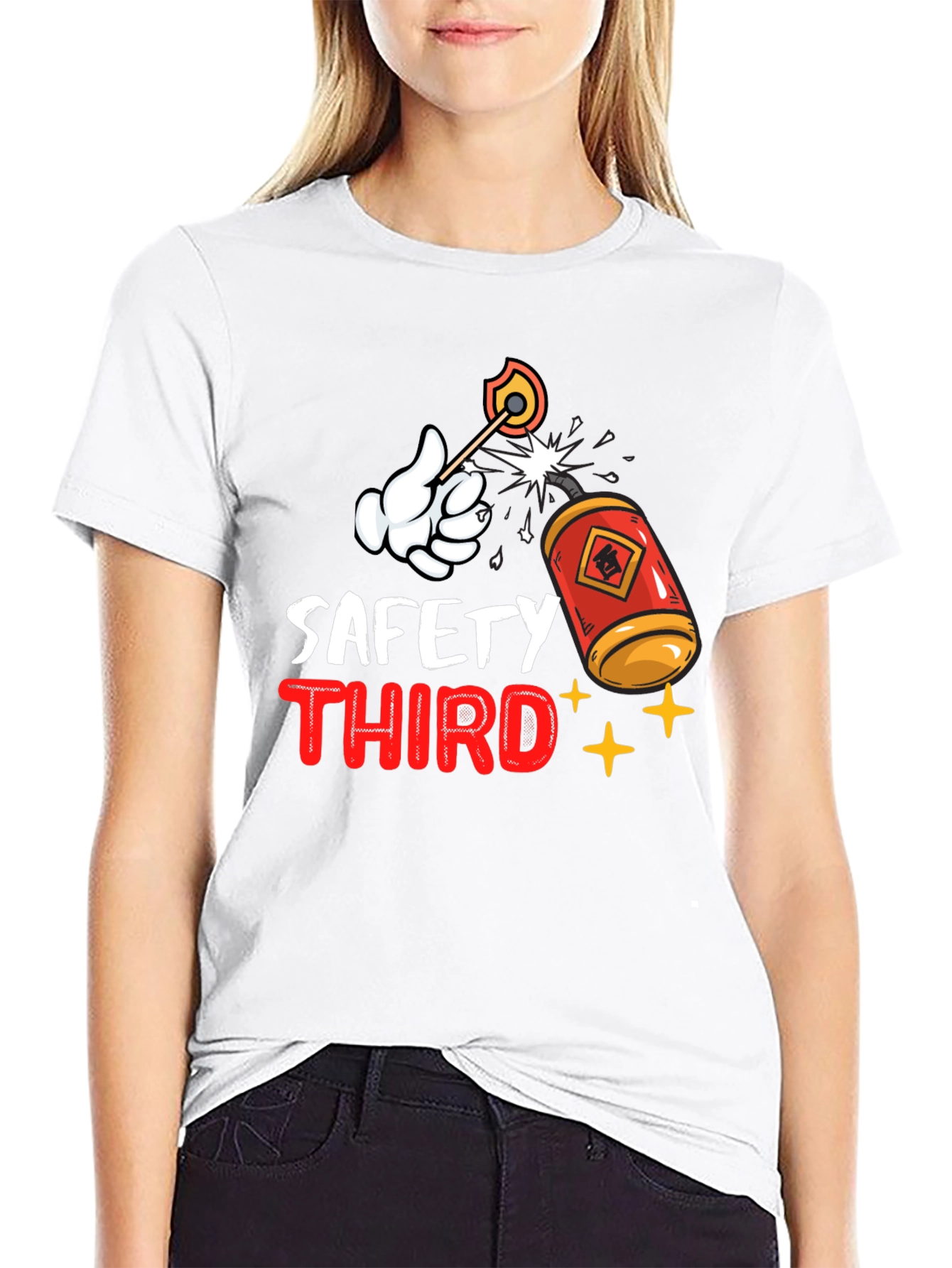 Safety Third Graphic T-Shirt
