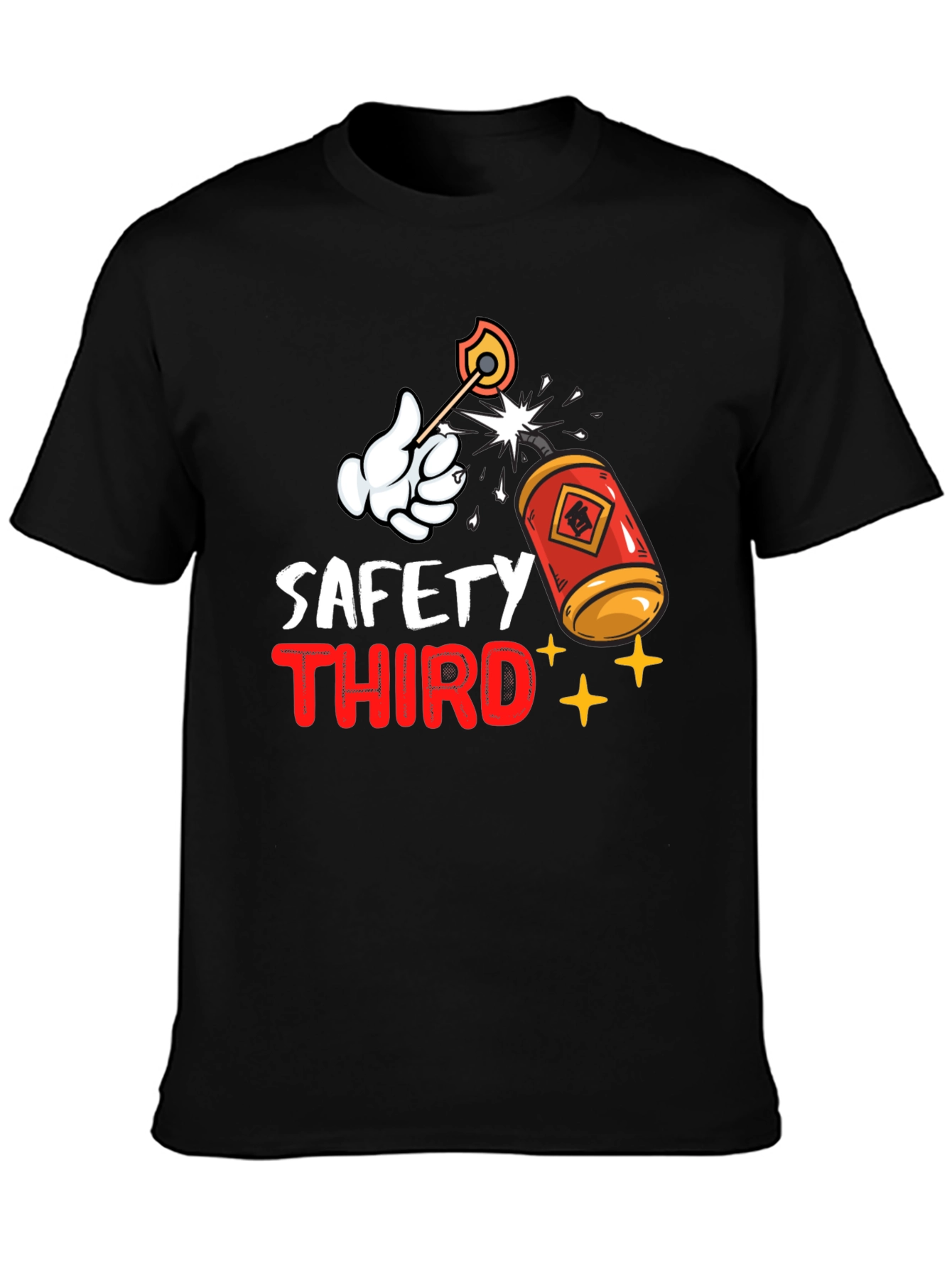 Safety Third Graphic T-Shirt