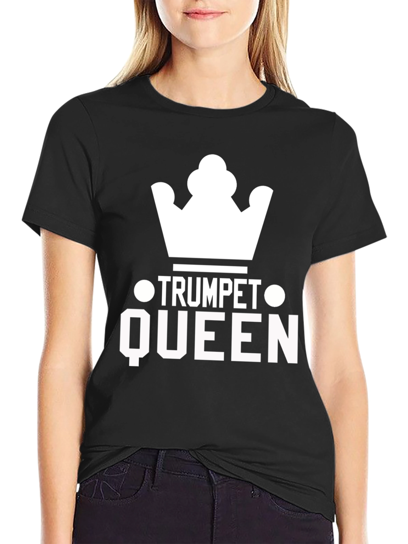 Trumpet Queen Black T-Shirt
