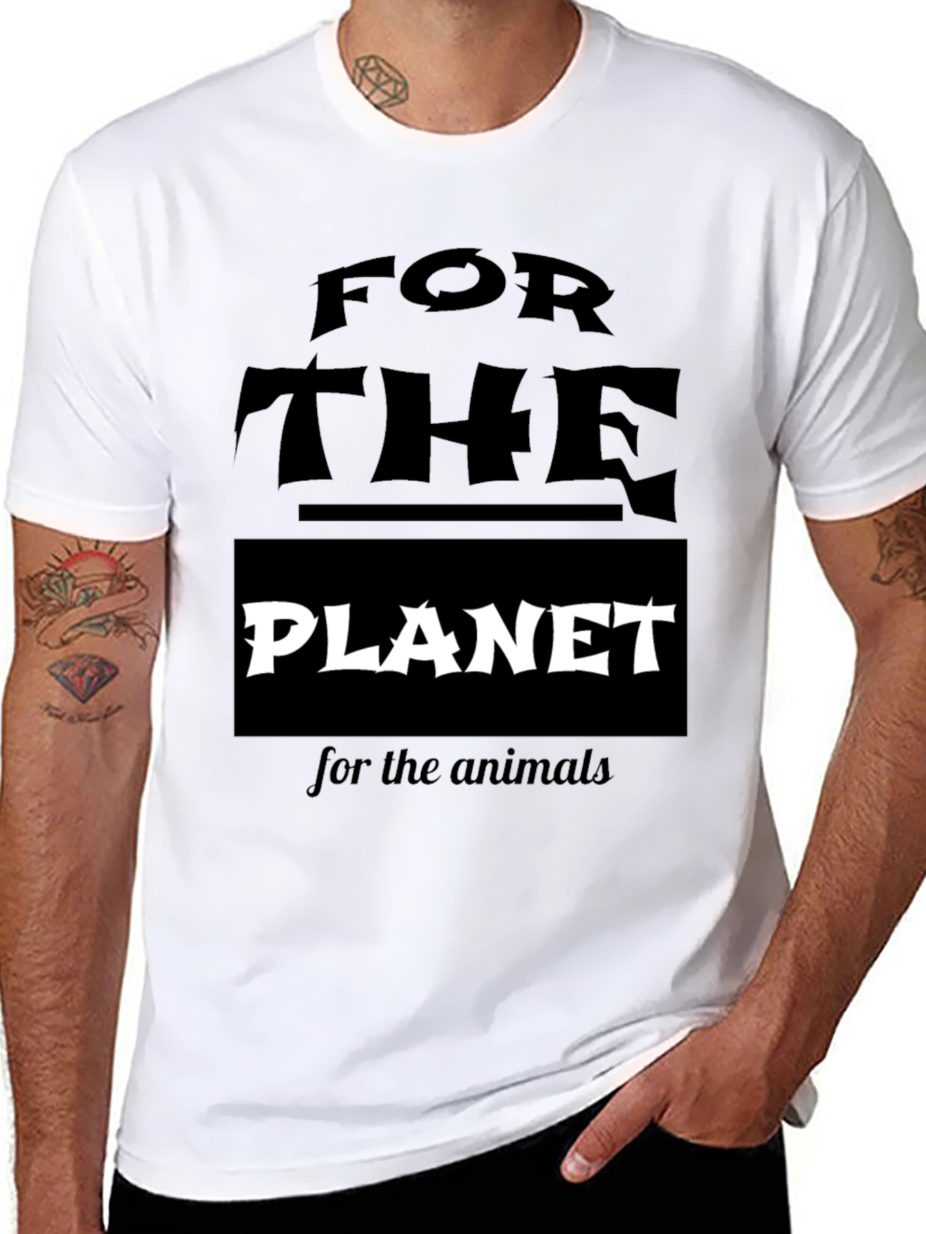 For the Planet T-Shirt - Animal Lover Tee