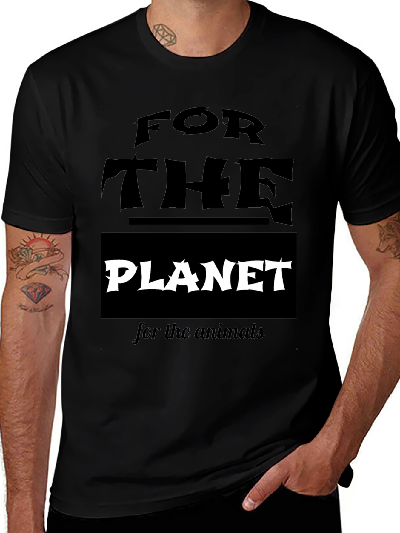 For the Planet T-Shirt - Animal Lover Tee