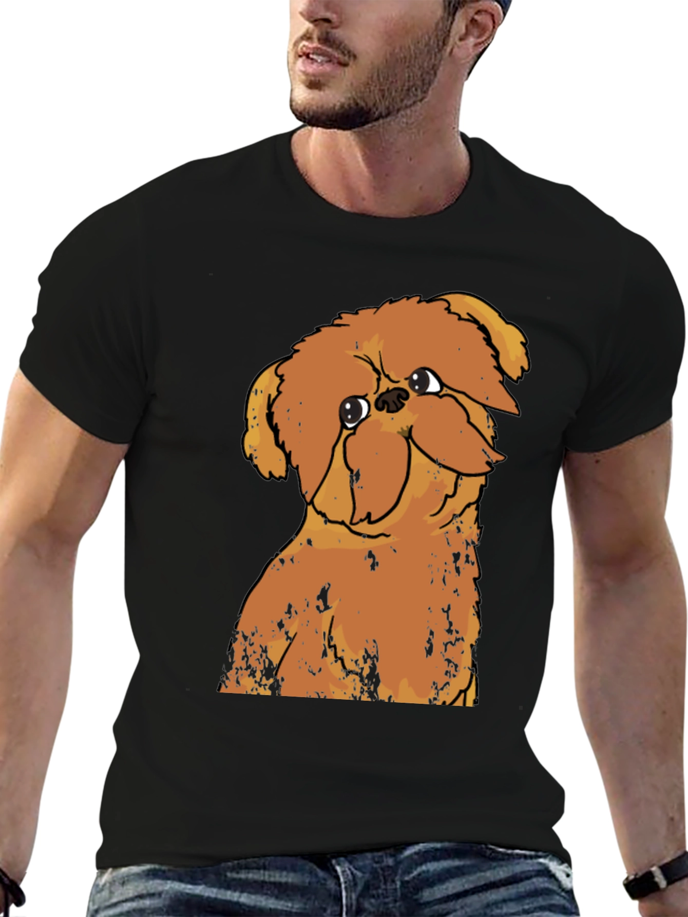 Dog Graphic Tee - Unique Novelty Shirt