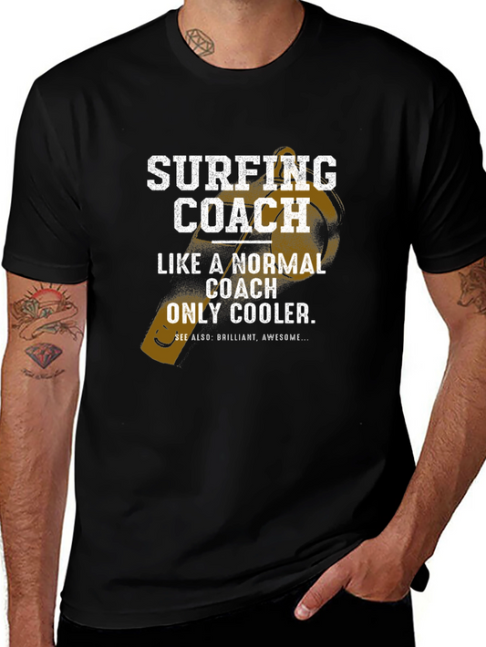 Surfing Coach T-Shirt - Cool Coach Apparel