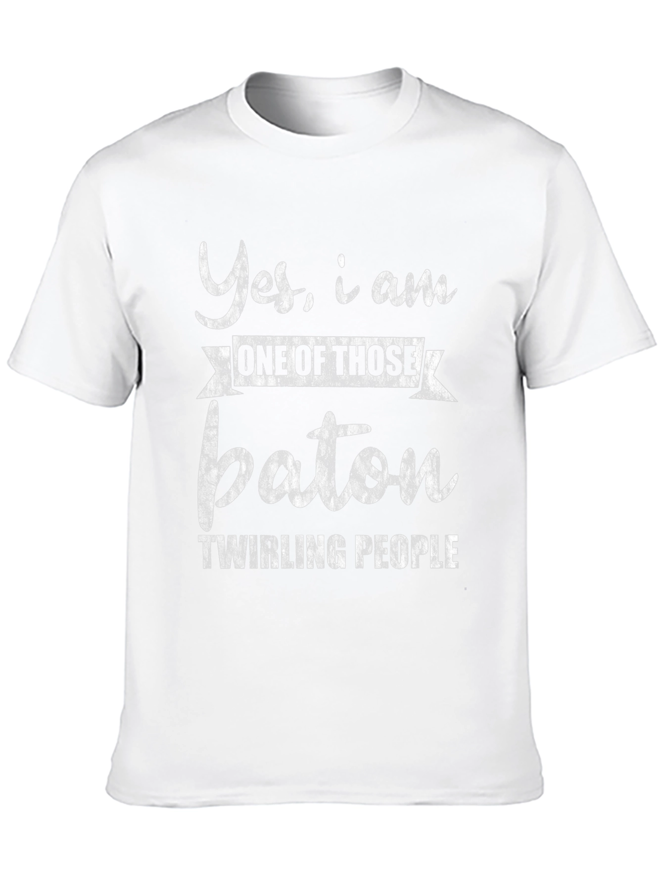 Baton Twirling People T-Shirt - Funny & Unique