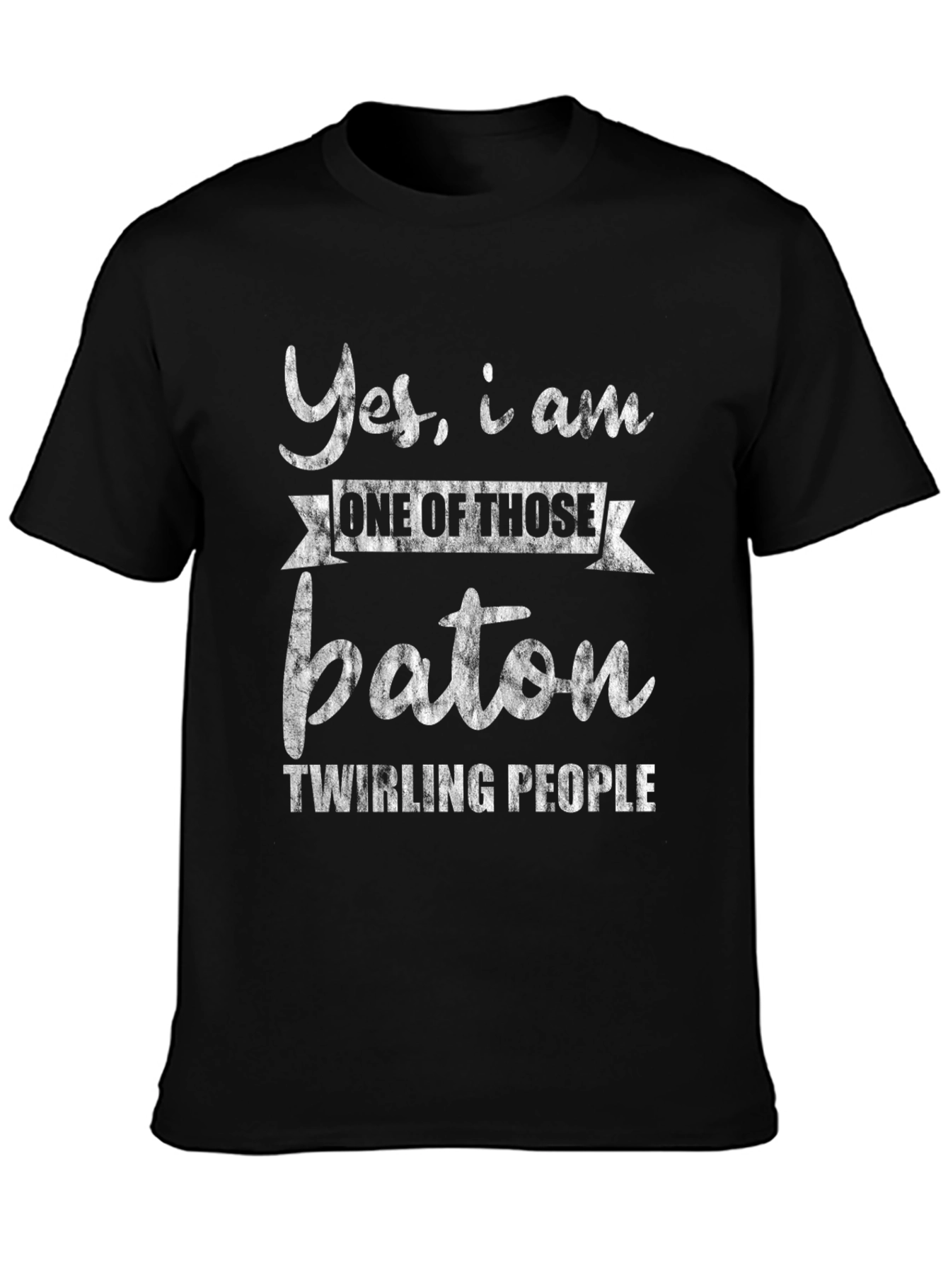 Baton Twirling People T-Shirt - Funny & Unique