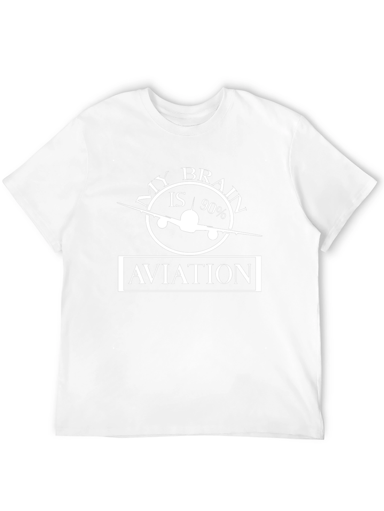 Aviation Brain Graphic Tee