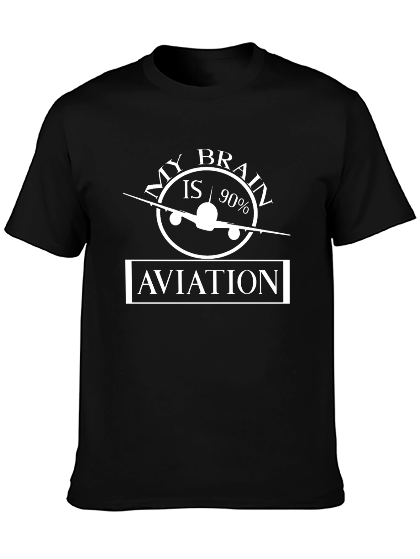 Aviation Brain Graphic Tee