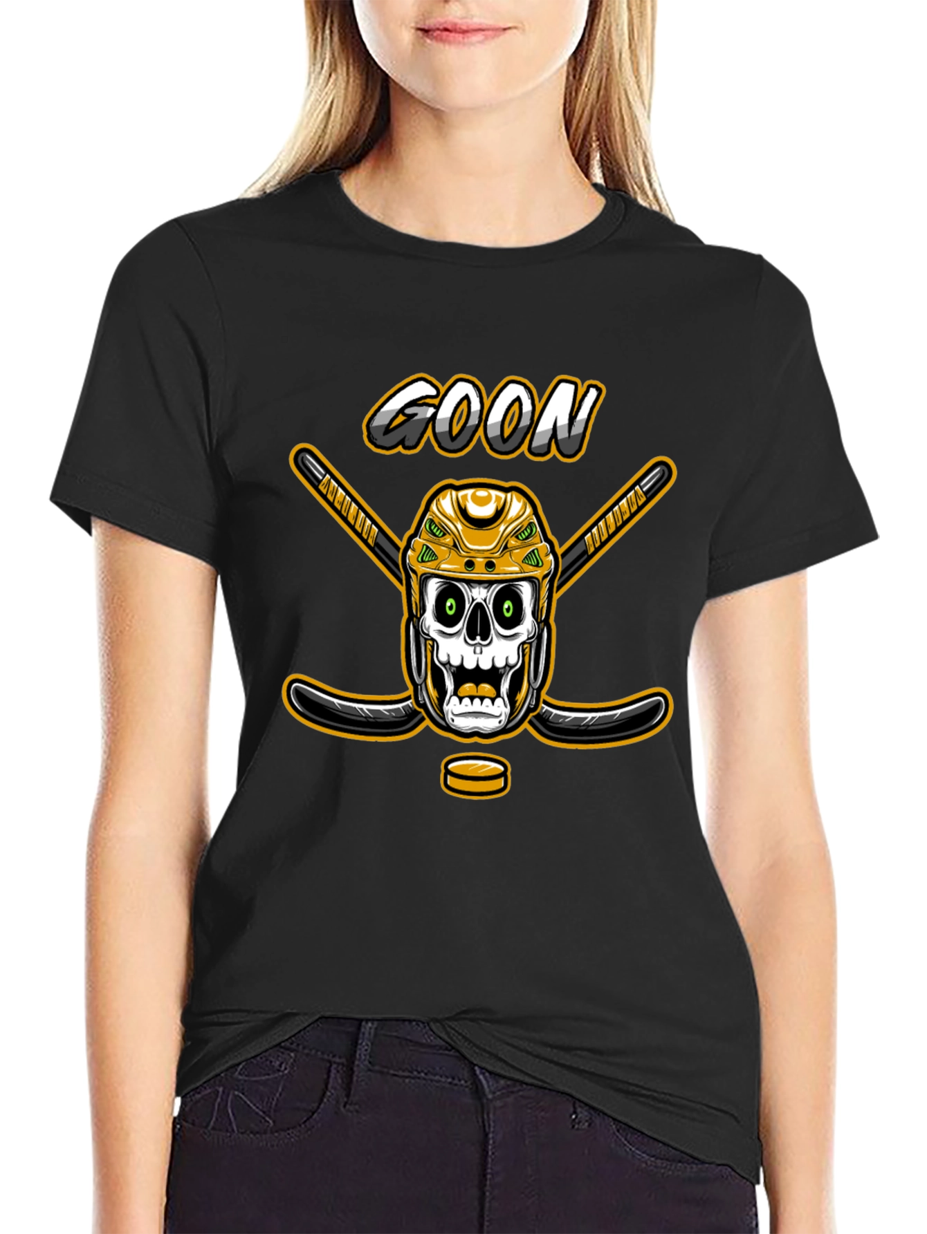 Goon Hockey Skull T-Shirt