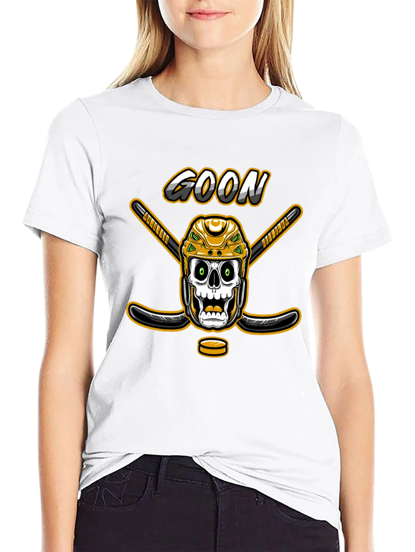 Goon Hockey Skull T-Shirt