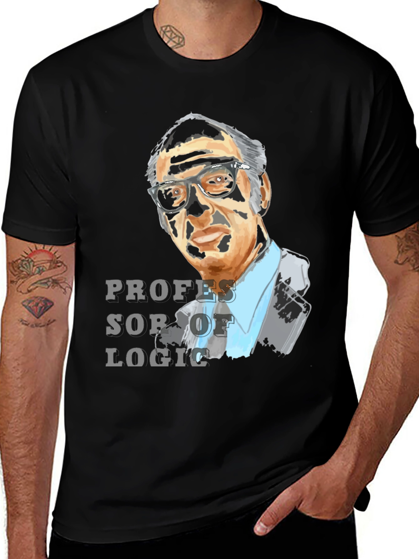 Professor of Logic Graphic T-Shirt