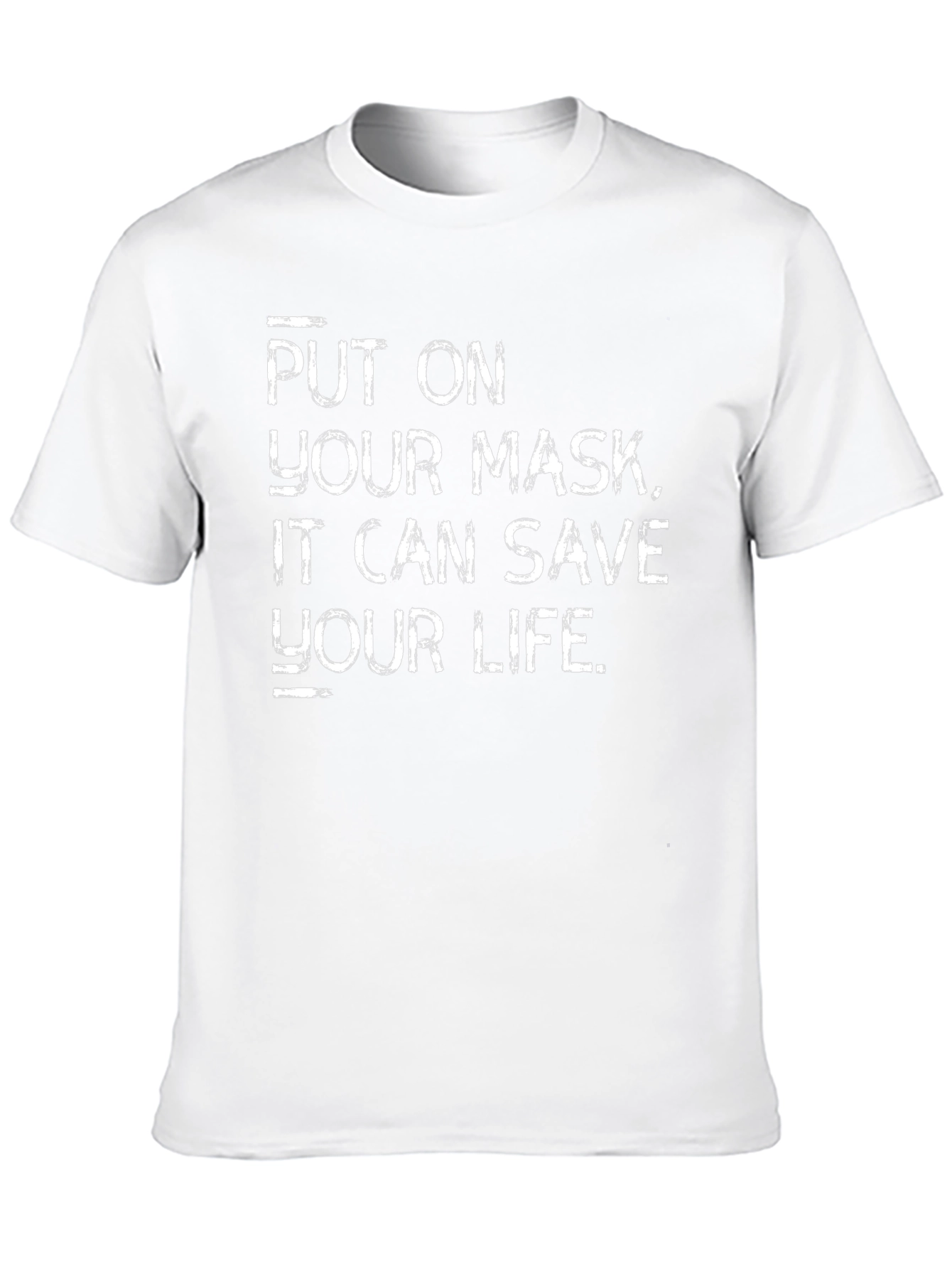 Mask Saves Lives Graphic Tee