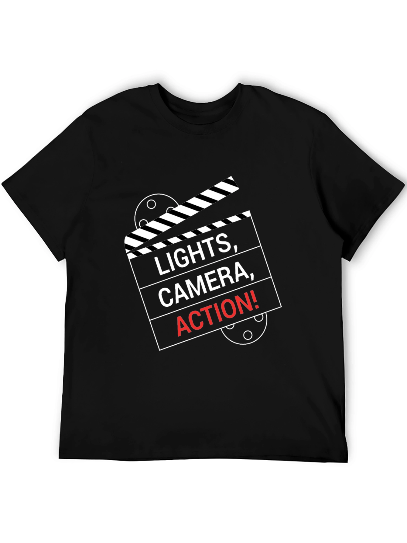 Lights Camera Action Movie T-Shirt