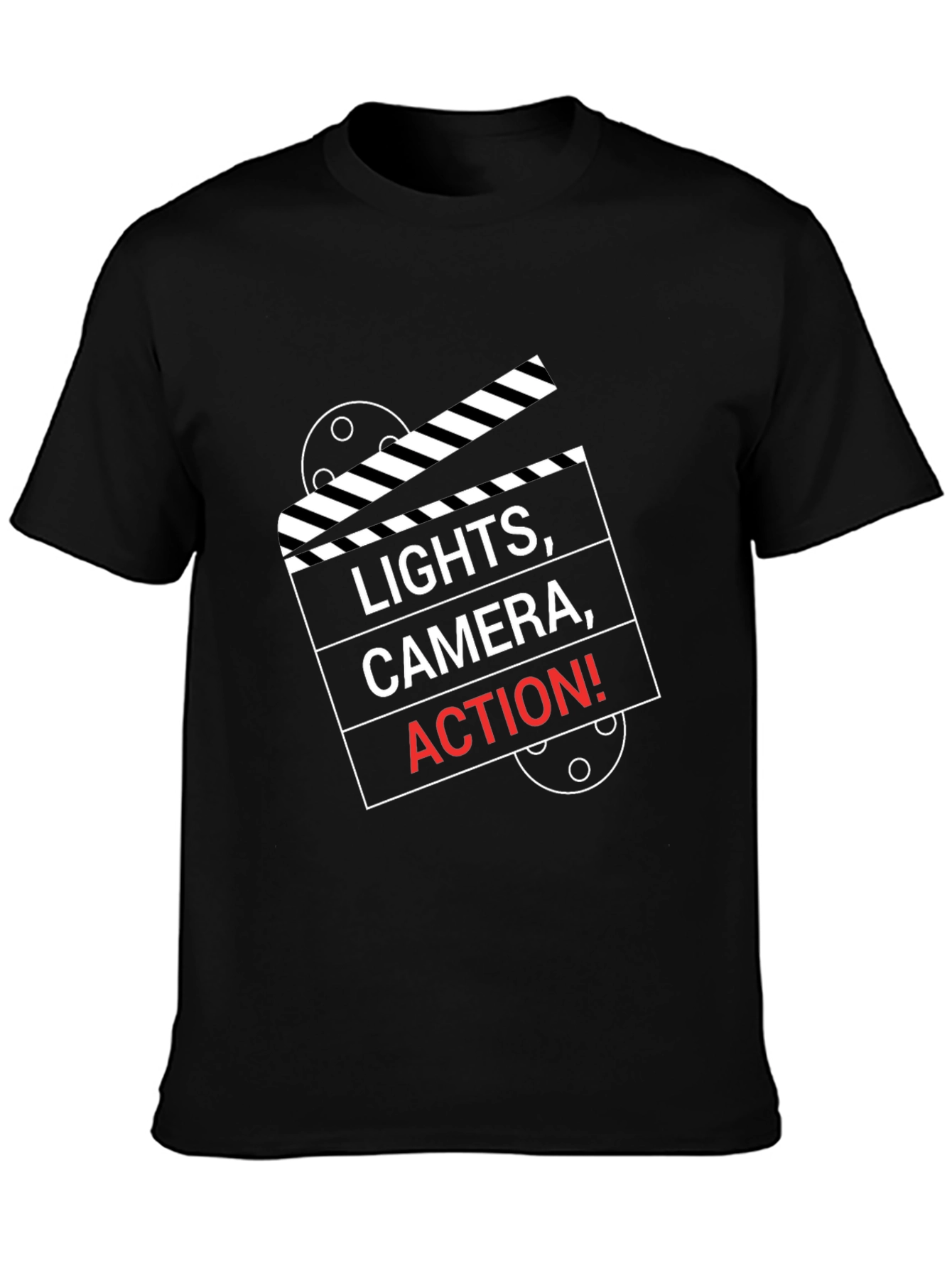 Lights Camera Action Movie T-Shirt