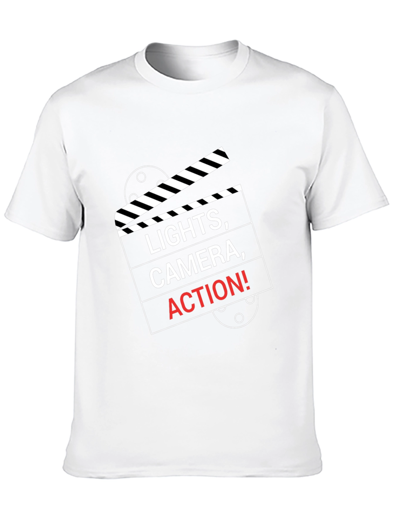 Lights Camera Action Movie T-Shirt