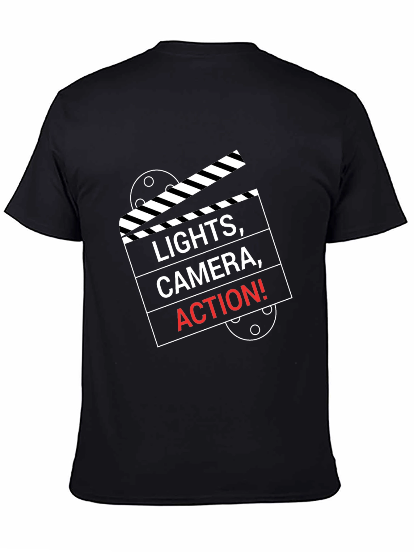 Lights Camera Action Movie T-Shirt