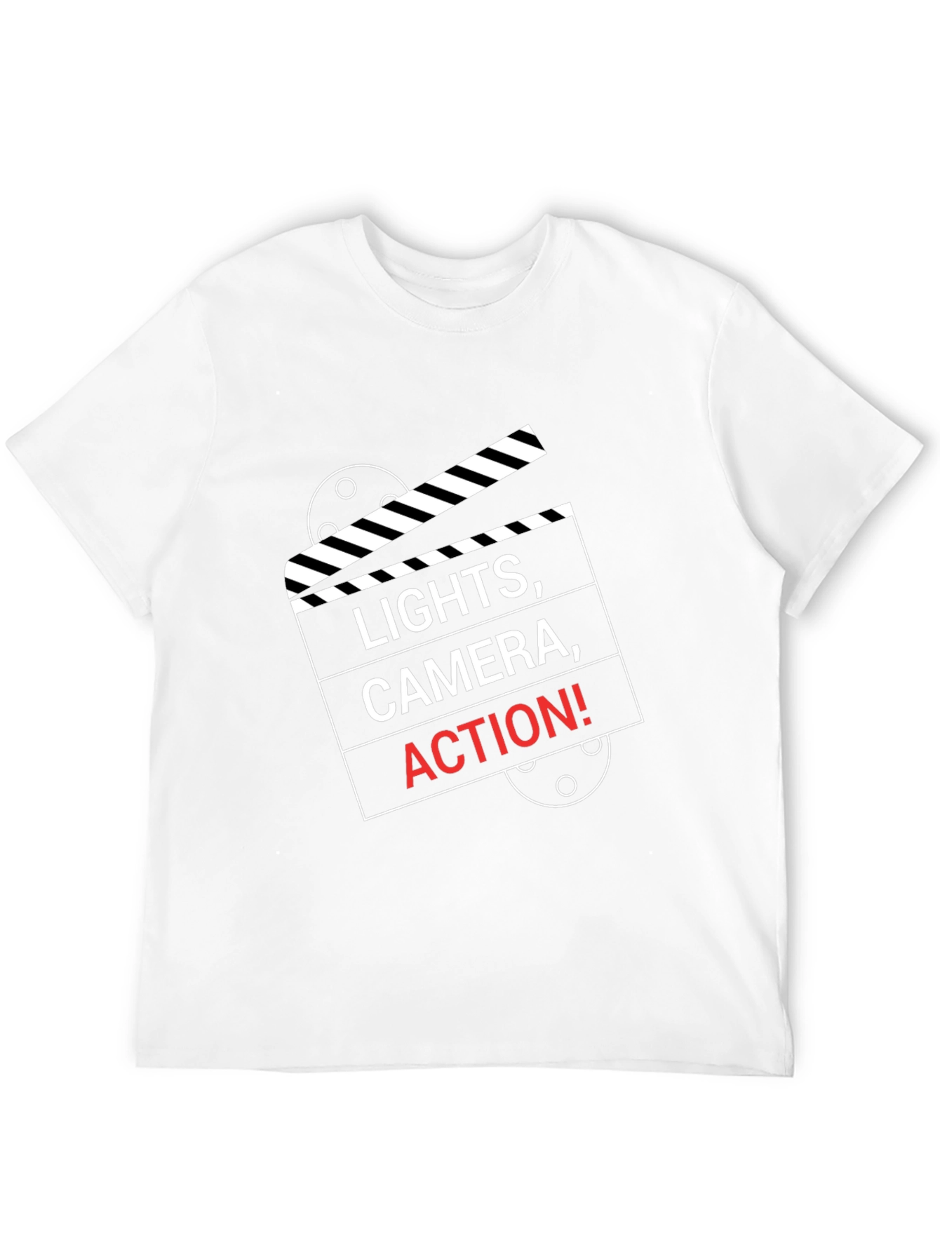 Lights Camera Action Movie T-Shirt