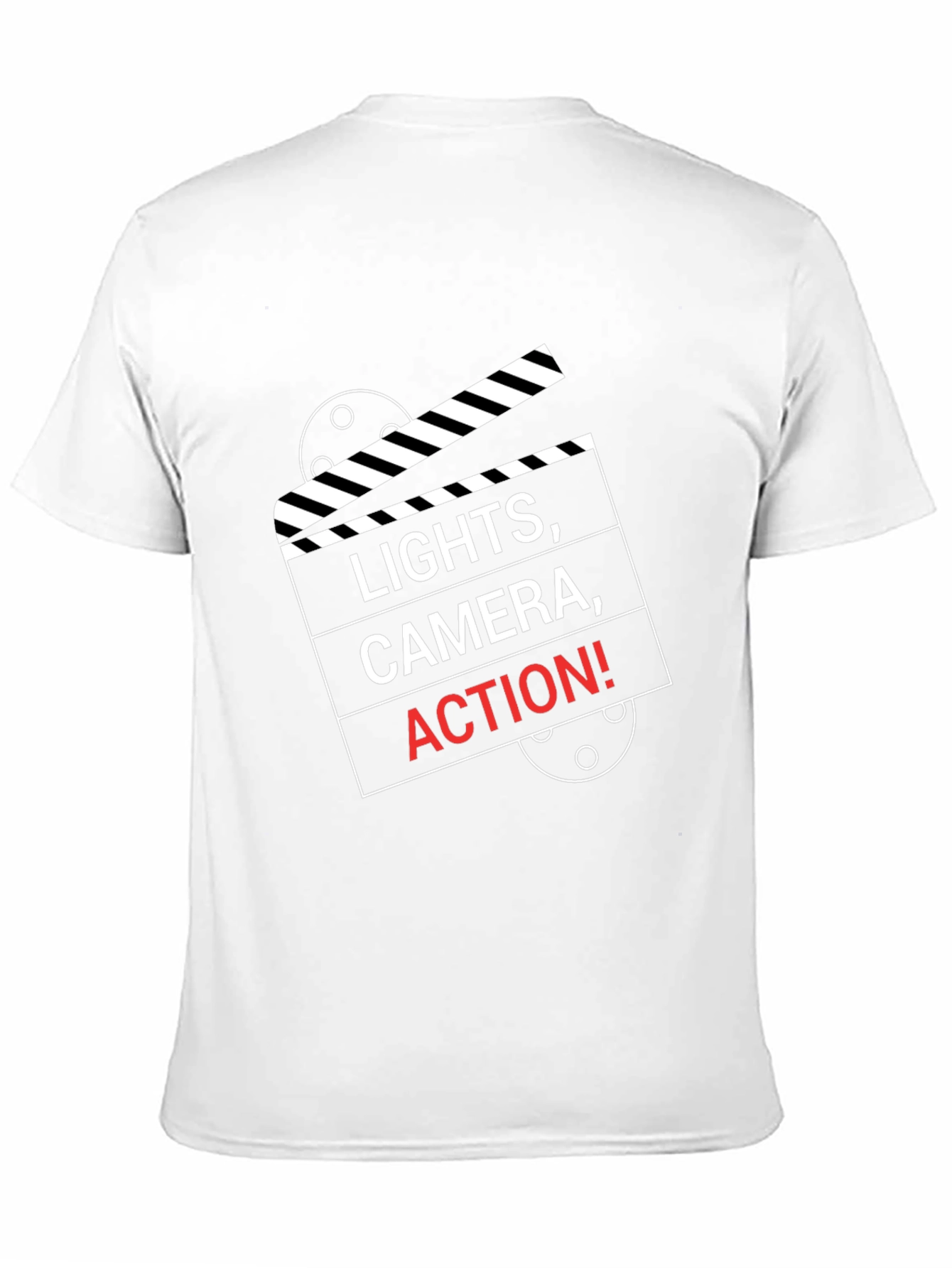Lights Camera Action Movie T-Shirt